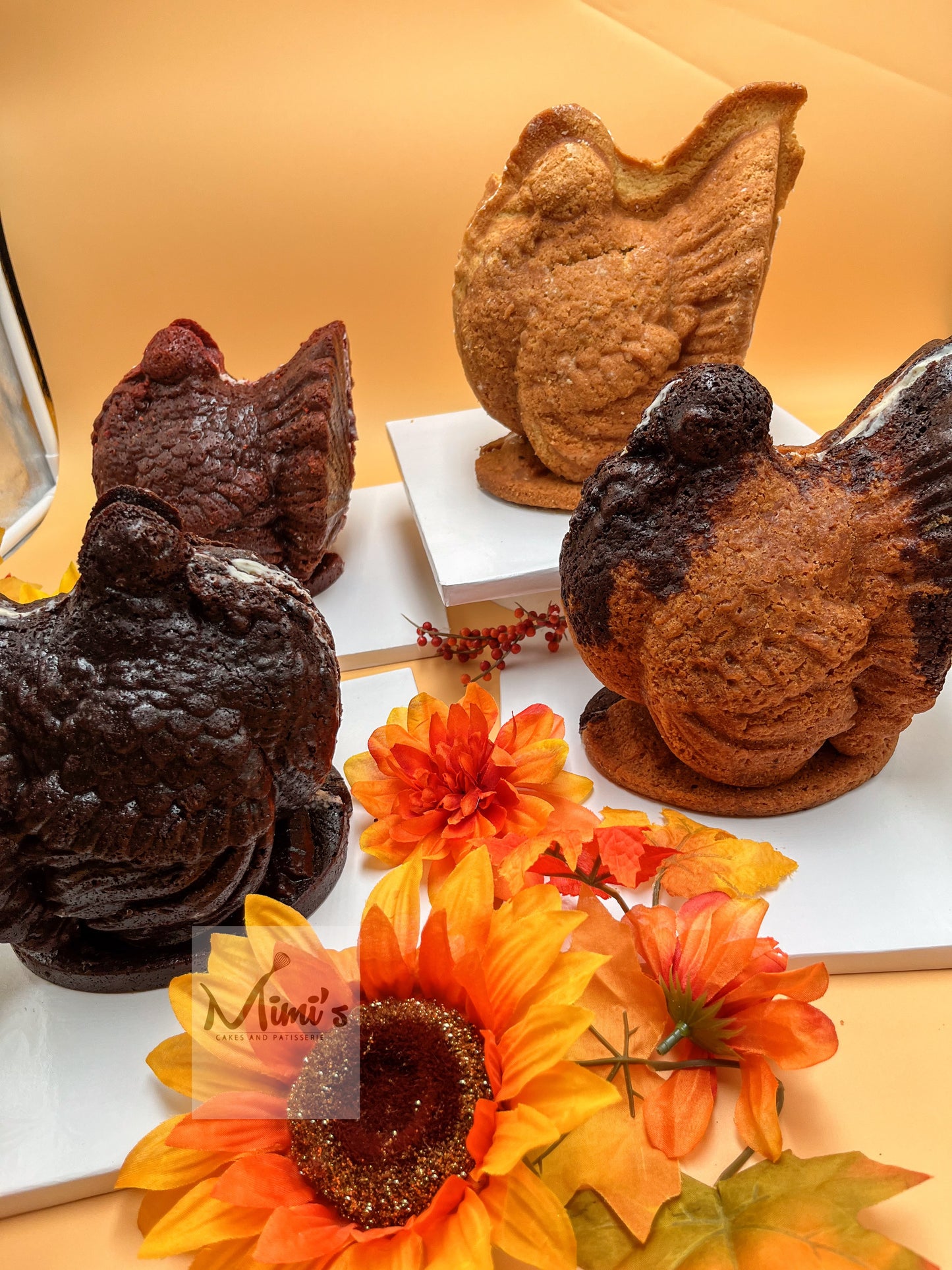 Thanksgiving Turkey Cake